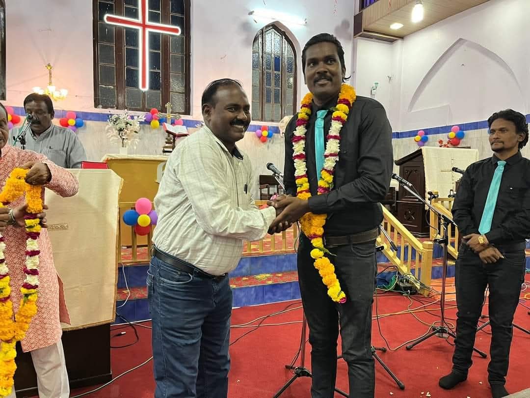 Presbyterian Choir @ Masih mandir church, ujjain anniversary celebration