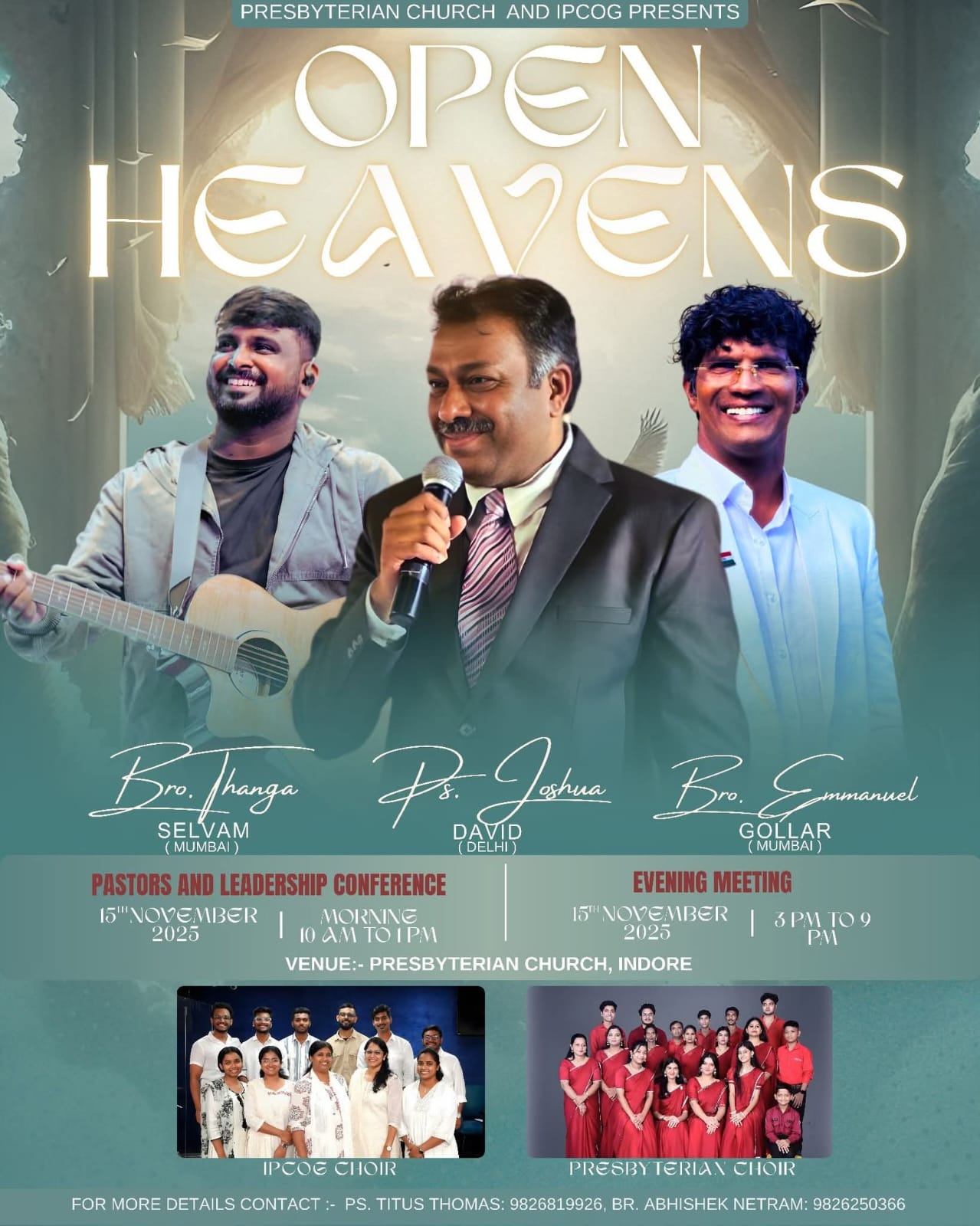 "OPEN HEAVENS"